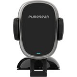 PureGear - AutoGrip 10W Qi Certified Wireless Charging Pad for iPhone/Android - Black