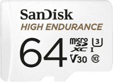 SanDisk - 64GB microSDXC High Endurance UHS-I Memory Card