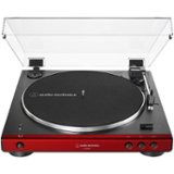 Audio-Technica - ATLP60X Bluetooth Stereo Turntable - Red/Black