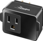 Rocketfish™ - 1-Outlet Wall Tap Surge Protector - Black