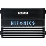 Hifonics - ALPHA 800W Class D Bridgeable Multichannel Amplifier with Variable Crossovers - Black