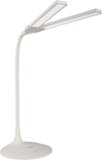 OttLite - Pivot Dual Pivoting Shade LED Desk Lamp w/ 3 Brightness Settings, 3 Color Temperatures and Built-in 40 Minute Timer