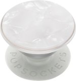 PopSockets - PopGrip Luxe Cell Phone Grip and Stand - Acetate Pearl White