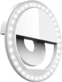 Bower - Clip On LED Ring Light - White