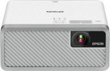 Epson - EF-100 Mini Laser Streaming Wireless 3LCD Projector with Android TV - White