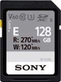 Sony - SF-E Series 128GB SDXC UHS-II Memory Card