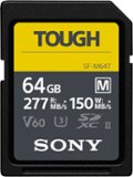 Sony - TOUGH M Series - 64GB SDXC UHS-II Memory Card