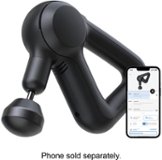 Therabody - Refurbished Theragun Prime Bluetooth + App Enabled Massage Gun + 4 Attachments, 30lbs Force (Latest Model) - Black