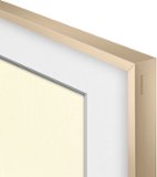 Samsung - 75" The Frame Customizable Bezel - Beige