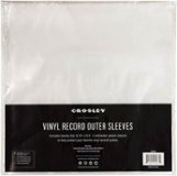 Crosley - Vinyl Record Outer Sleeve (25-Pack) - Clear