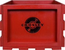 Crosley - Record Storage Crate - Red