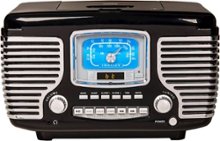 Crosley - Corsair Radio CD Player - Black