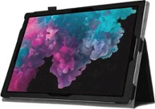 SaharaCase - Folio Case for Microsoft Surface Pro 6, Pro 7 and Pro 7+ - Black