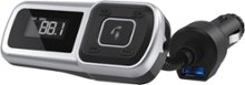 Scosche - BTFreq Universal Bluetooth Hands-free Car Kit with FM Transmitter - Black