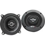 MB Quart - Premium 5-1/4" 2-Way Car Speakers with Aerated Paper Cones (Pair) - Black