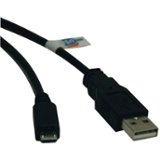 Tripp Lite - 3' USB Type A-to-Micro-USB Cable - Black