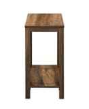 Walker Edison - Narrow A Frame Side Table - Rustic oak