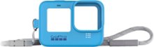 Funda y cordón para GoPro HERO9 Black y HERO10 Black - Azul