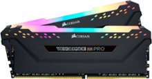 CORSAIR - VENGEANCE PRO 16 GB (2PK x 8GB) 4000MHz DDR4 C18 DIMM Desktop Memory with RGB lighting - Black