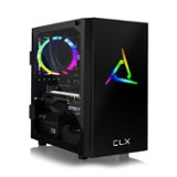 CLX - SET Gaming Desktop - AMD Ryzen 9 5900X - 32GB Memory - NVIDIA GeForce RTX 3070 - 480GB SSD + 3TB HDD - Black