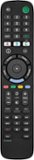 Insignia™ - Replacement Remote for Sony TVs - Black