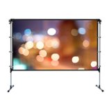 Vankyo - Staytrue 100" T Projector Screen - White - White