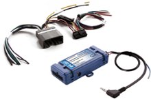 PAC - Radio Replacement and Steering Wheel Control Interface for Select Chrysler, Dodge, Jeep, and RAM Vehicles - Blue