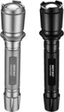 Best Buy essentials™ - 150-Lumen LED Flashlight (2-Pack) - Black/Silver