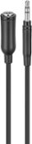 Best Buy essentials™ - 6' 3.5mm Male-to-Female Audio Extension Cable - Black