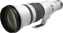 Canon - RF600 F4 L IS USM Telephoto Prime Lens for EOS R-Series Cameras - White