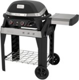 Weber - Pulse 2000 Electric Outdoor Grill with Cart - Black