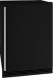 U-Line - 1 Class 4.2 Cu. Ft. Undercounter Refrigerator with 1.5 cu. ft. Freezer - Black
