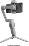 Zhiyun - Smooth Q-3 Compact Folding 3-Axis Gimbal Stabilizer Kit for phones with Wrist Strap, Case with detachable tri-pod stand - Gray
