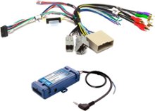 PAC - Radio Replacement and Steering Wheel Control Interface for Select Ford, Lincoln, and Mercury Vehicles - Blue