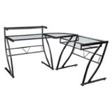 OSP Home Furnishings - Constellation L Shaped Home Office Gaming Editing Desk