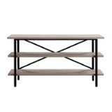 Camden&Wells - Holloway TV Stand for TVs Up to 65" - Gray Oak