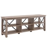 Camden&Wells - Sawyer TV Stand for TVs up to 80" - Gray Oak
