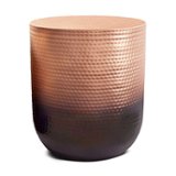 Simpli Home - Nova Metal Side Table - Copper Ombre