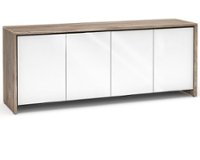 Salamander Designs - Barcelona AV Cabinet for Most TVs up to 85" - Natural Walnut