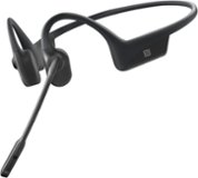 Shokz - OpenComm Noise-Canceling Bone Conduction Stereo Bluetooth Headset - Black
