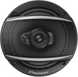 Pioneer - A Series 6 1/2in. 320W Max Power 3-Way 20mm PET-Tweeter - Speakers Pair - Black