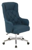 OSP Home Furnishings - Ariel Desk Chair - Azure