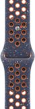Apple - 45mm Nike Sport Band - M/L - Blue Flame