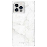 Case-Mate - Blox Softshell Case for iPhone 13 Pro Max - White Marble