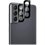 SaharaCase - ZeroDamage Camera Lens Protector for Samsung Galaxy S22 (2-Pack) - Black
