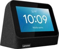 Lenovo - Reloj inteligente (2.ª generación) Pantalla inteligente de 4 con Asistente de Google - Negro sombra