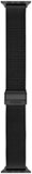 Fossil - Black Stainless Steel Band for 42mm/44mm/45mm Apple Watch®
