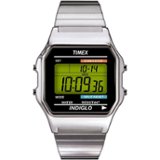 Timex Men's Classic Digital 34mm Watch - Silver-Tone XL