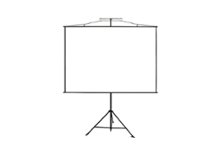 Elite Screens - Yardmaster Sport 110" Outdoor Self Standing Projector Screen - Black