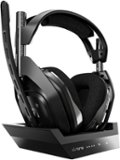 Astro Gaming - Refurbished A50 Wireless Dolby Atmos Over-the-Ear Headphones for PlayStation 5 and PlayStation 4 with Base Station - Black